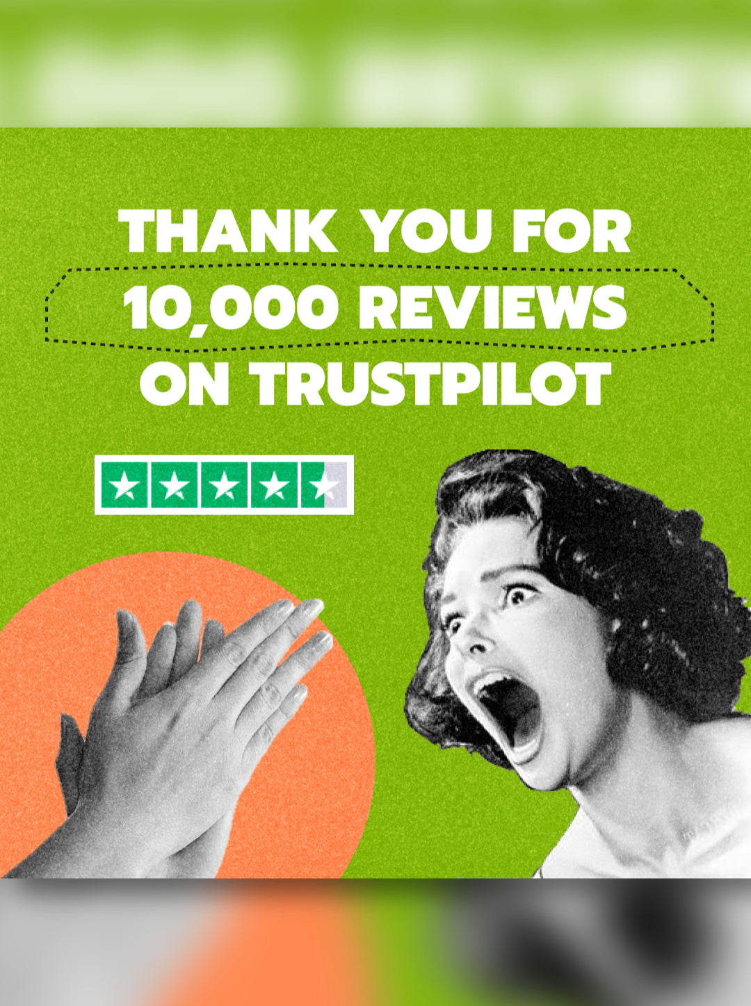 Thank you for 10,000 TrustPilot Reviews!