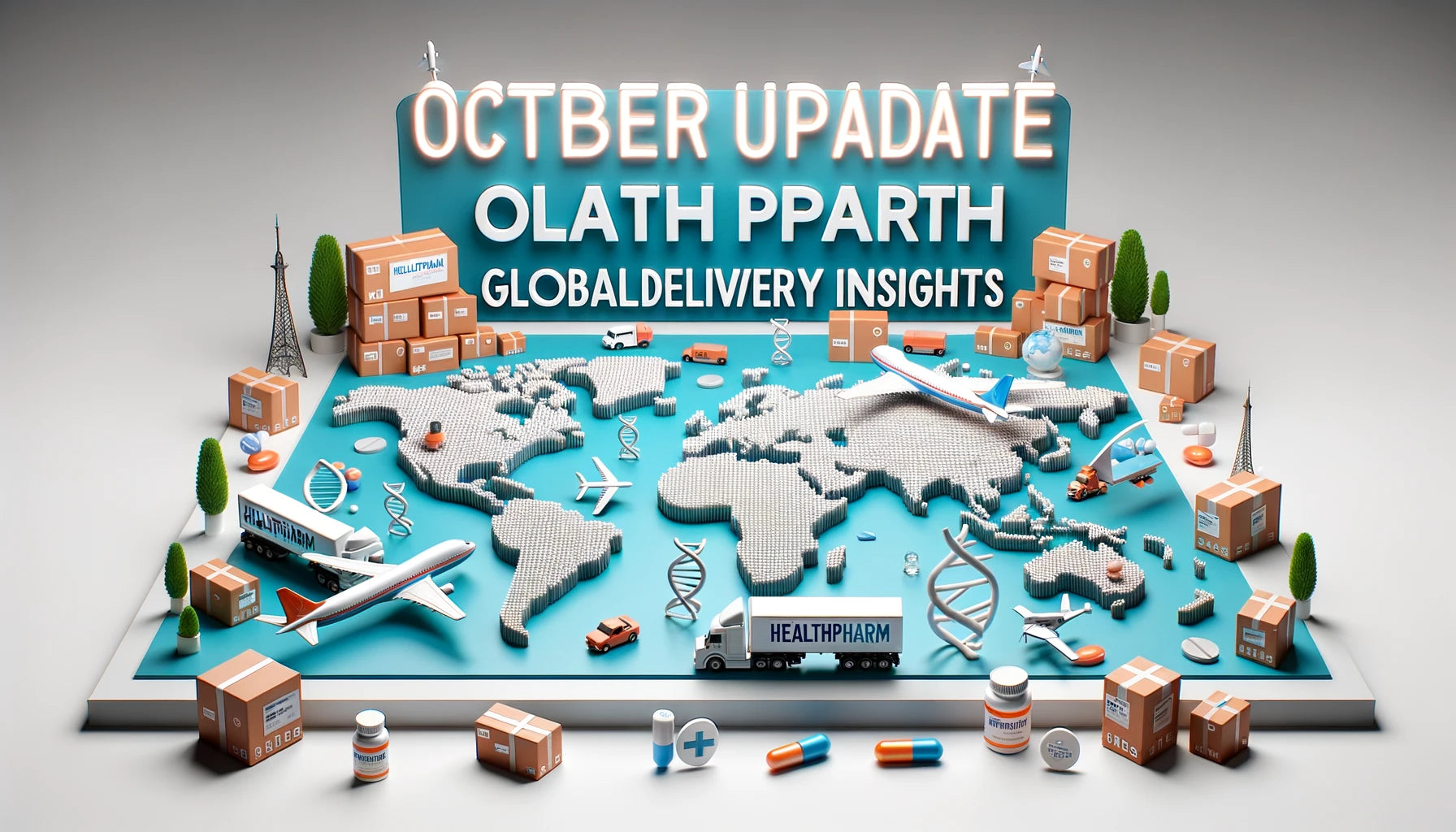 October Delivery Insights: HealthPharm's Excellence in Global Shipping