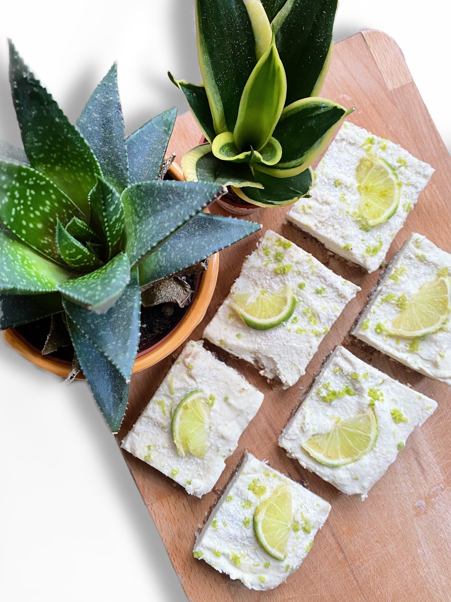 No-Bake Vegan Key Lime Pie Bars