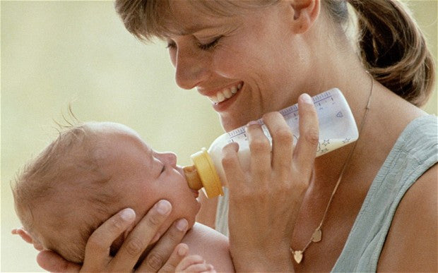 Baby milk ‘should have health warnings that breast is best’