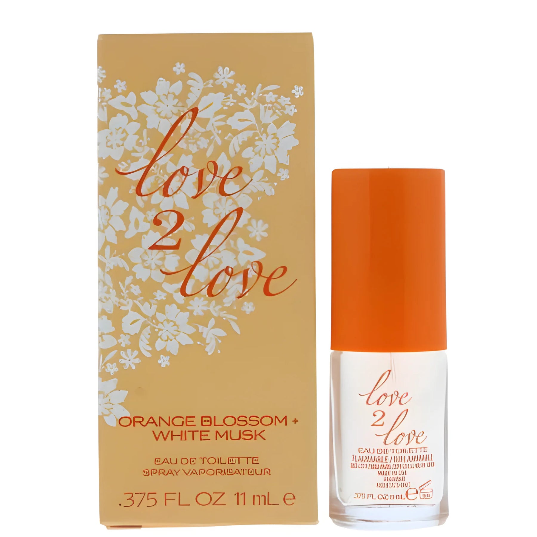 Embrace Every Moment with Love2Love Orange Blossom + White Musk Eau de Toilette