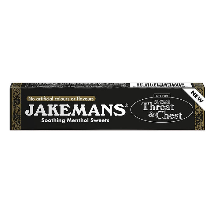 Jakemans Throat & Chest Soothing Menthol Sweets - Singles