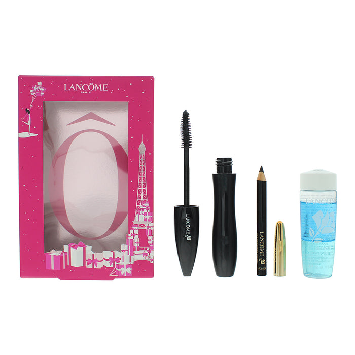 Lancôme Hypnôse Drama Eyes 3 Piece Gift Set: Drama Mascara 6.5ml- Khol Eye Pencil 0.7g- Bi-Facil Cleanser 30ml