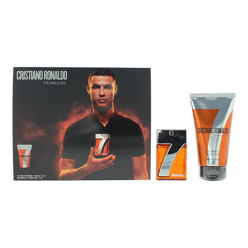 Cristiano Ronaldo Cr7 Fearless 2 Piece Gift Set: Eau de Toilette 30ml - Shower Gel 150ml