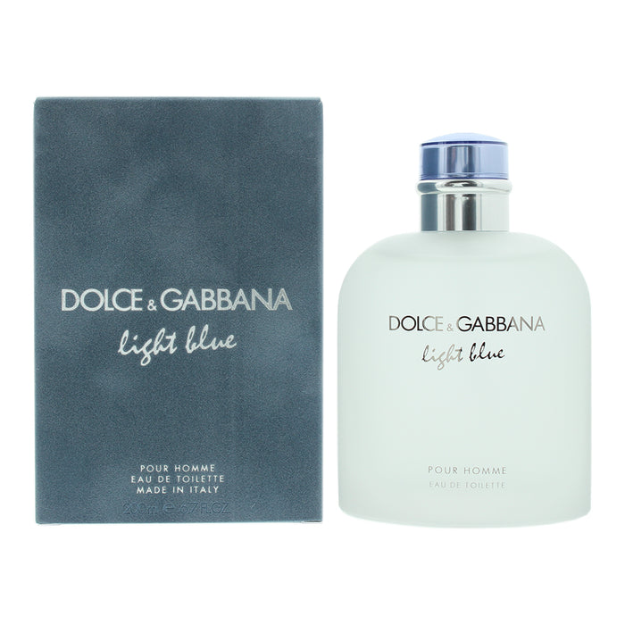 Dolce  Gabbana Light Blue Pour Homme Eau de Toilette 200ml