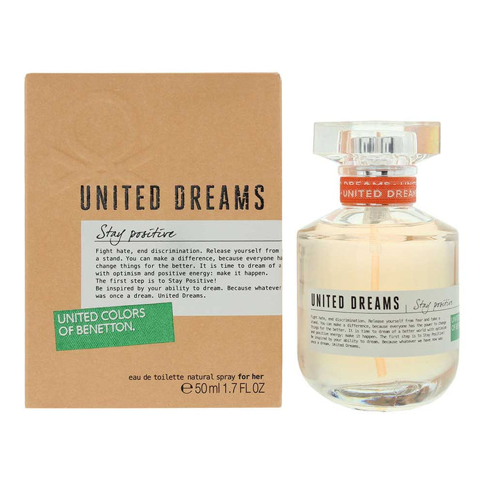 Benetton United Dreams Stay Positive Eau de Toilette 50ml