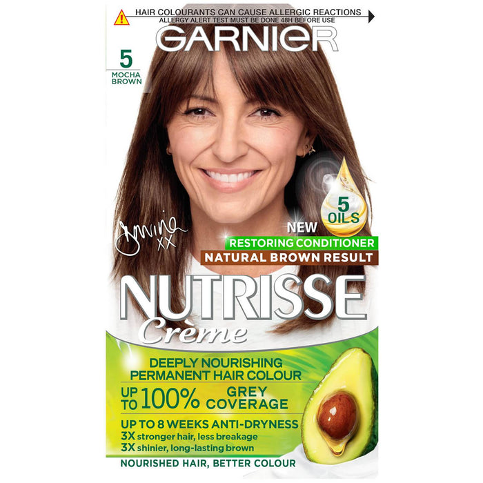 Nutrisse Garnier Creme Permanent Nährende Haarfarbe Kakao 4 Dunkelbraun