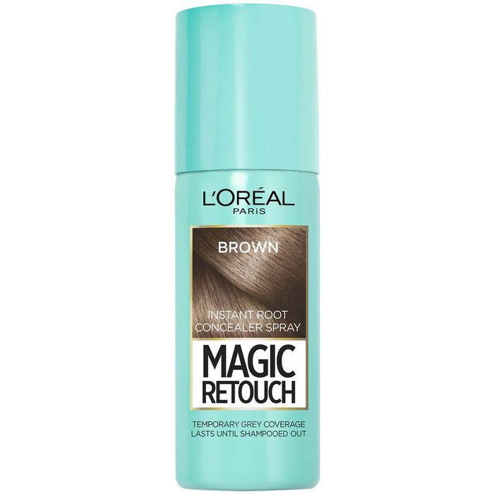 L'Oréal Magic Retouch Instant Root Concealer Spray, Ideal zum Auffrischen von grauem Wurzelwachstum, 75 ml, Farbe: Goldbraun