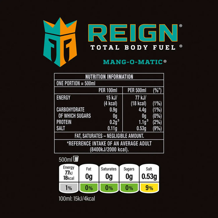 Reign Mang-O-Matic 12 x 500ml