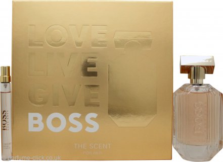 Hugo Boss The Scent for Her Gift Set 100ml EDP 10ml EDP Health