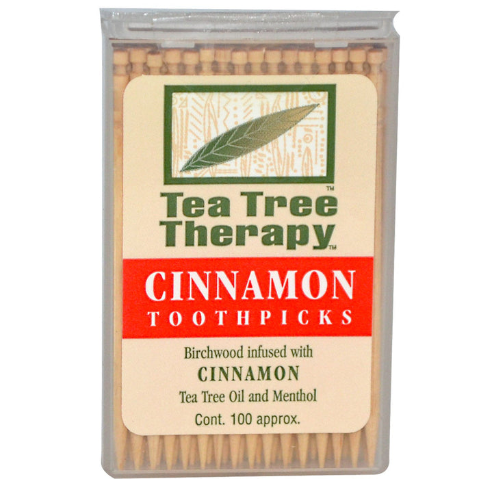 Thursday PL  Tea Tree Toothpicks - Cinnamon