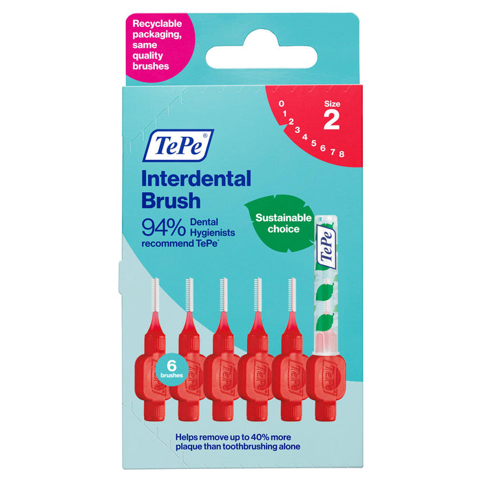 TePe Interdental Brush 0.5mm ISO Size 2