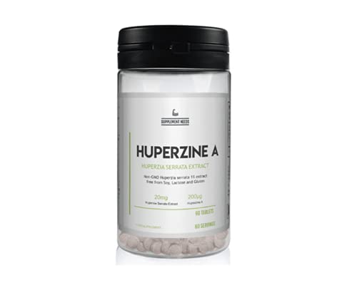 Supplement Needs Huperzine A 60 Servings 