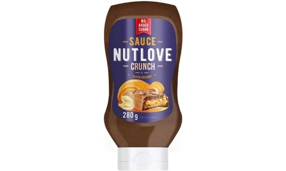 Allnutrition Nutlove Sauce, Crunch - 280 ml.