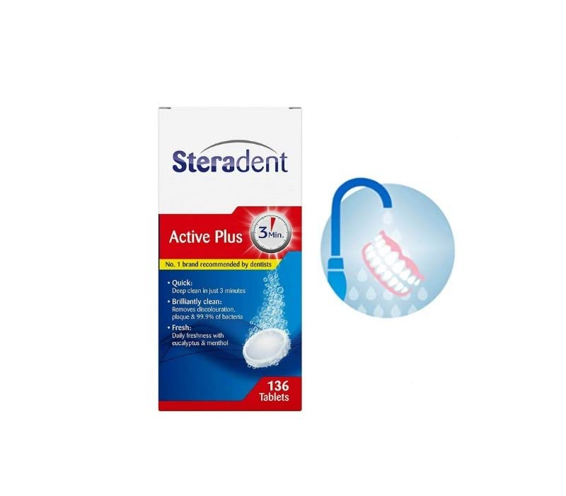 Steradent Active Plus Tablets