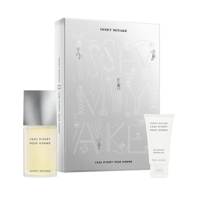 Issey Miyake Mens 75ml EDT Spray+50ml Shower Gel 