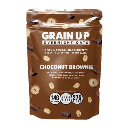 Grain UP Overnight Oats - Choconut Brownie 325g