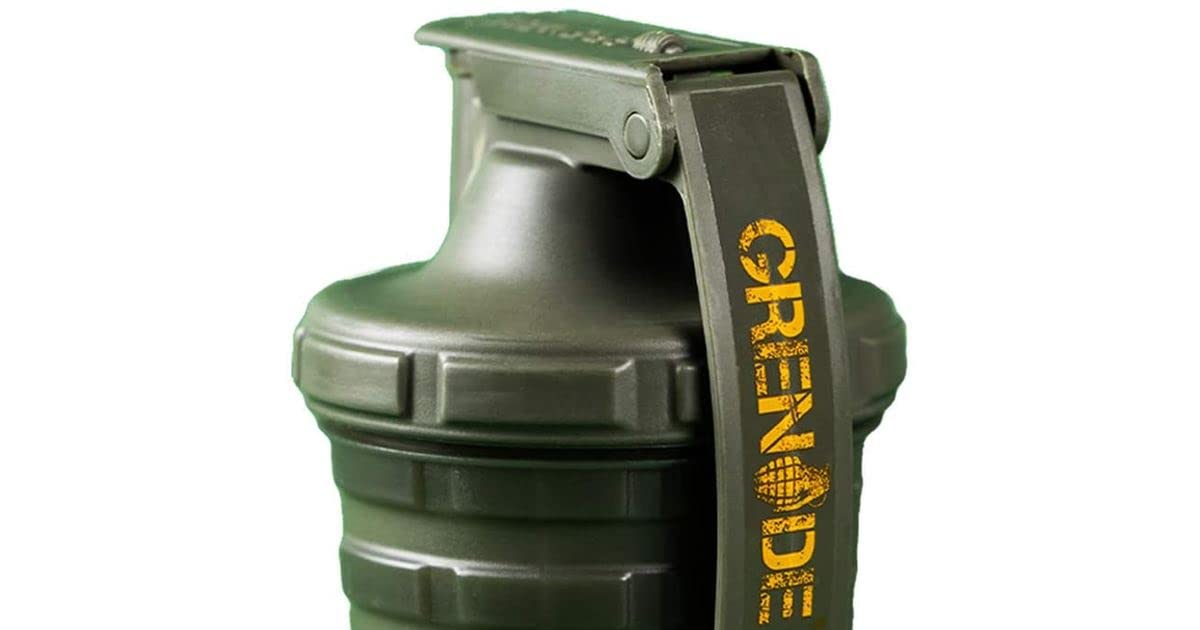 Grenade Shaker 600ml Green