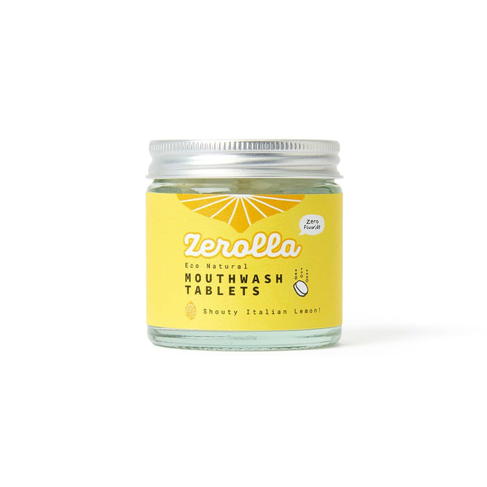 Zerolla Eco Natural Mouthwash Tablets - Shouty Italian Lemon!