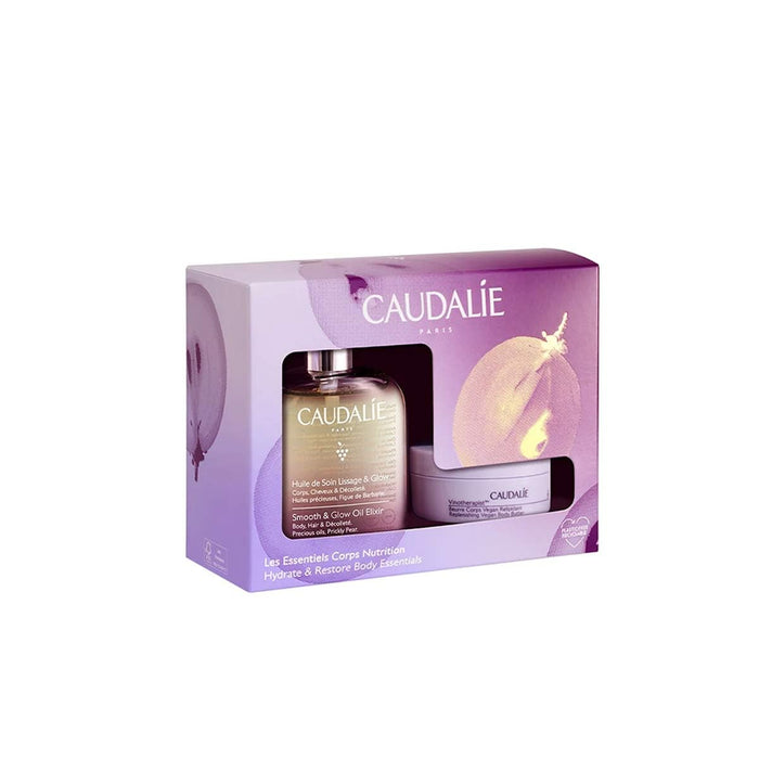 Caudalie Smooth & Glow Oil Elixir Set 