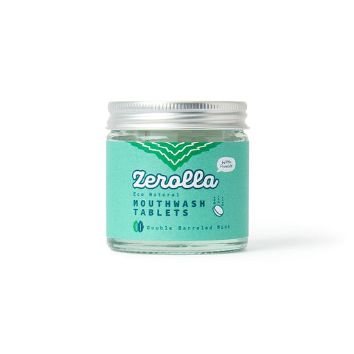 Zerolla Eco Natural Mouthwash Tablets - Double Barreled Mint