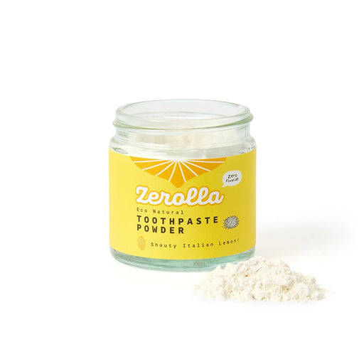 Zerolla Eco Natural Toothpaste Powder - Shouty Italian Lemon 60ml