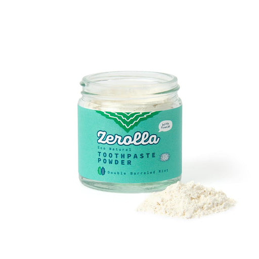 Zerolla Eco Natural Toothpaste Powder - Double Barreled Mint 60ml