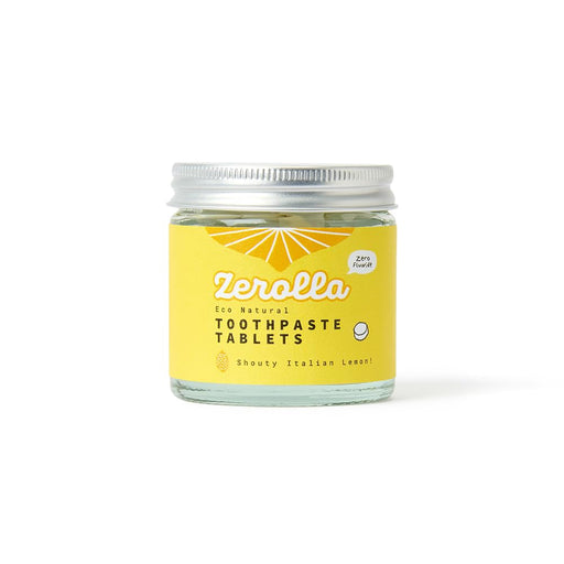 Zerolla Eco Natural Toothpaste Tablets - Shouty Italian Lemon!