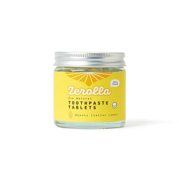 Zerolla Eco Natural Toothpaste Tablets - Shouty Italian Lemon!