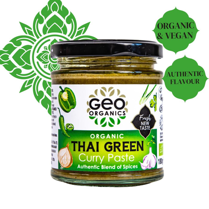 Georganics Pastes - Organic Thai Green Curry Paste 180g