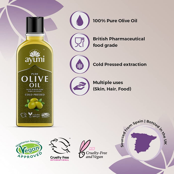 Ayumi Ayumi Pure Olive Oil Cold Pressed 150ml