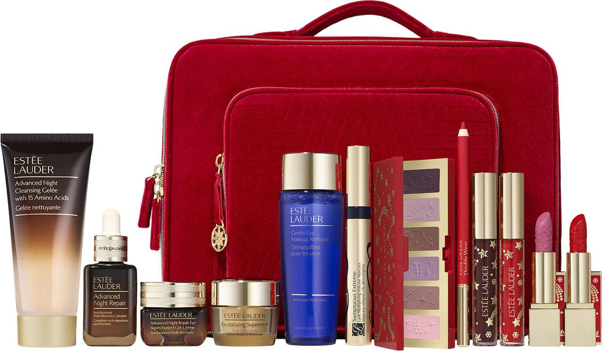 Estee Lauder Blockbuster Gift Set - Facial Care and Make-up Ritual Set