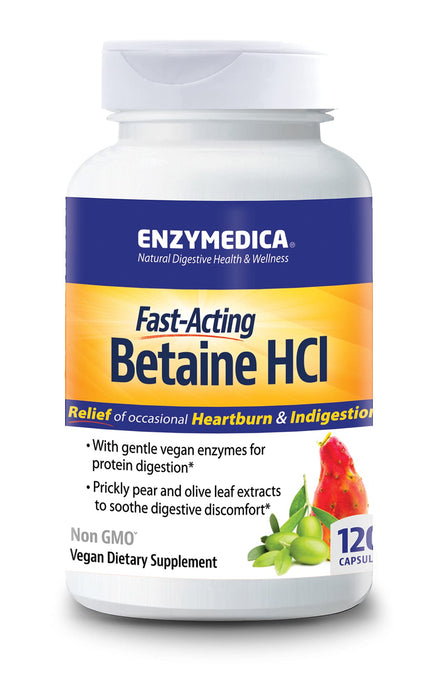 Enzymedica Betaine HCl - 120 caps