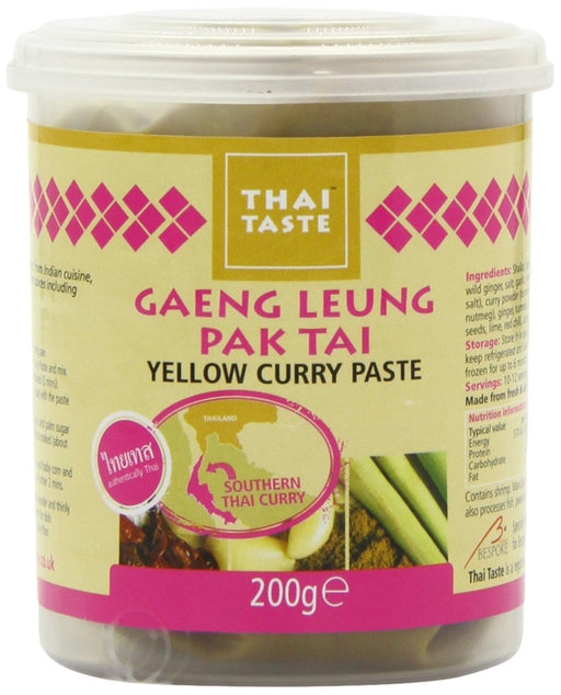 Thai Taste Southern Yellow Curry Paste 200g