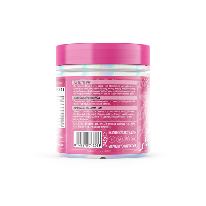 Naughty Boy Summer Vibes Amino EAA 345g Fizzy Peach Sweets