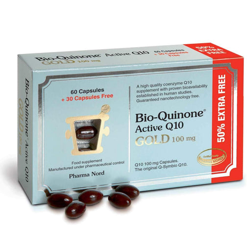 Bio-Quinone Q10 Capsules Gold 100Mg