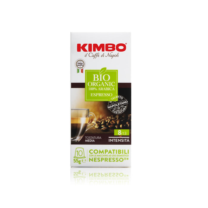 Kimbo Bio - Organic 55g 10 Nespresso Capsules