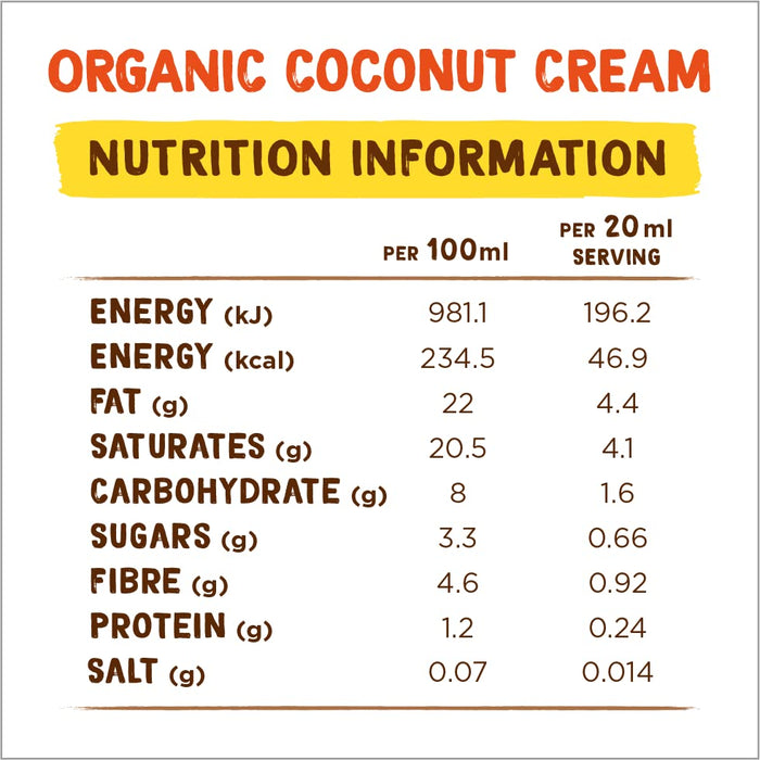 Coconut Merchant Organic Coconut Cream 400ml