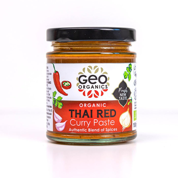 Georganics Pastes - Organic Thai Red Curry Paste 180g