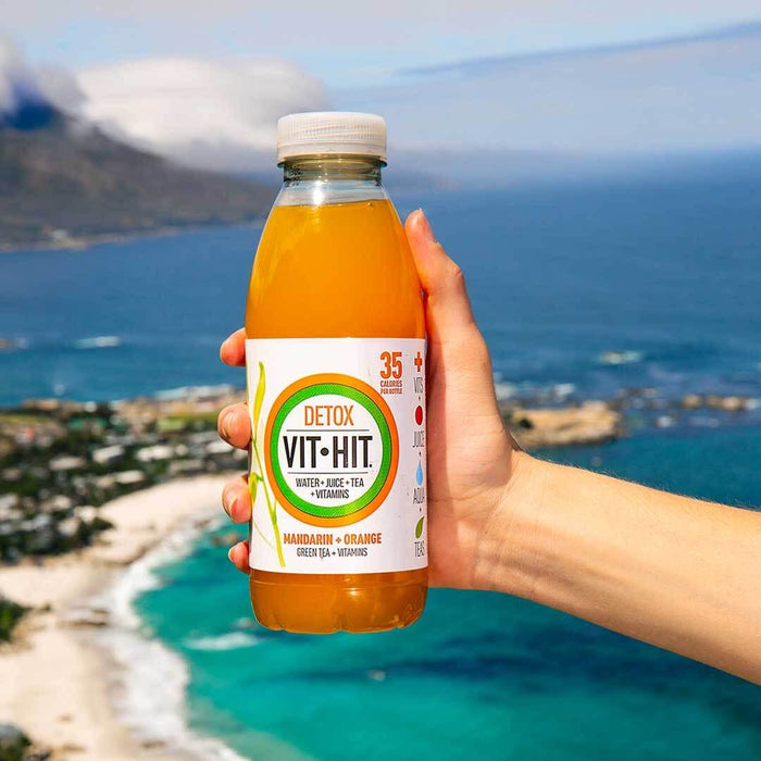 VITHIT Detox 12x500ml Mandarin \u0026 Orange