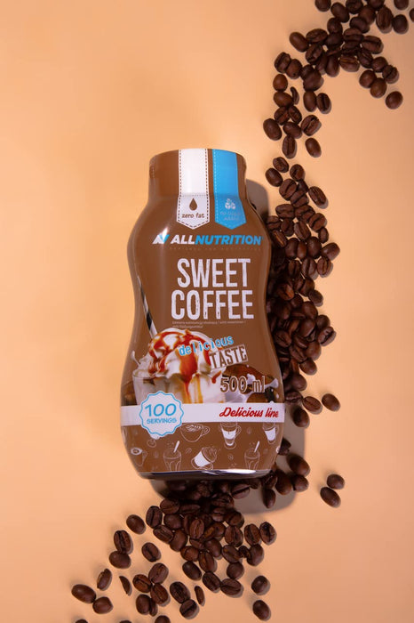 Allnutrition Sweet Sauce, Sweet Coffee - 500 ml. 