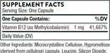 Thorne Research Vitamin B12 60 Capsules