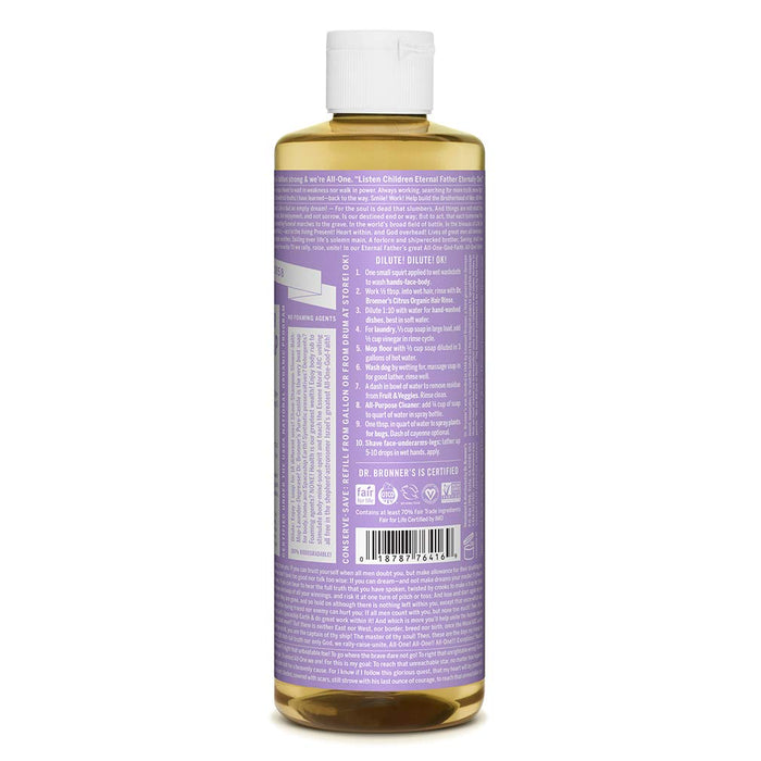 Dr Bronners Organic Lavender 475ml