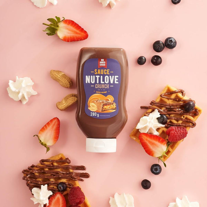 Allnutrition Nutlove Sauce, Crunch - 280 ml.