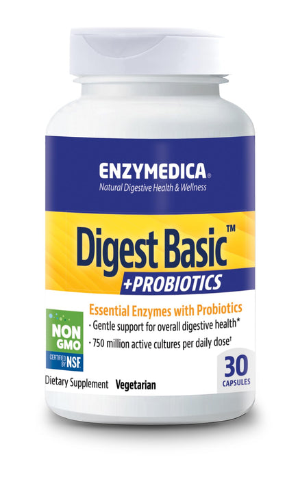 Enzymedica Digest Basic + Probiotics 30 Capsules