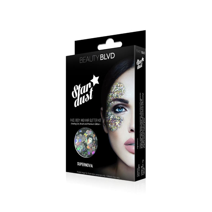 Beauty Blvd Stardust Supernova Face, Body And Hair Glitter 5g