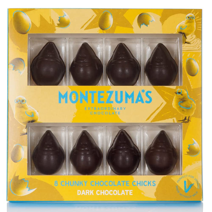 Montezumas Chocolate Dark Chocolate Solid Chicks 90g