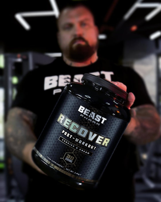 Beast Pharm Recover Post Workout 2.4kg (Cookies & Cream)