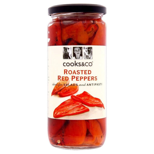 Cooks & Co Roasted Red Peppers 460g