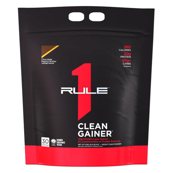 Rule One R1 Clean Gainer, Chocolate Peanut Butter - 4350g